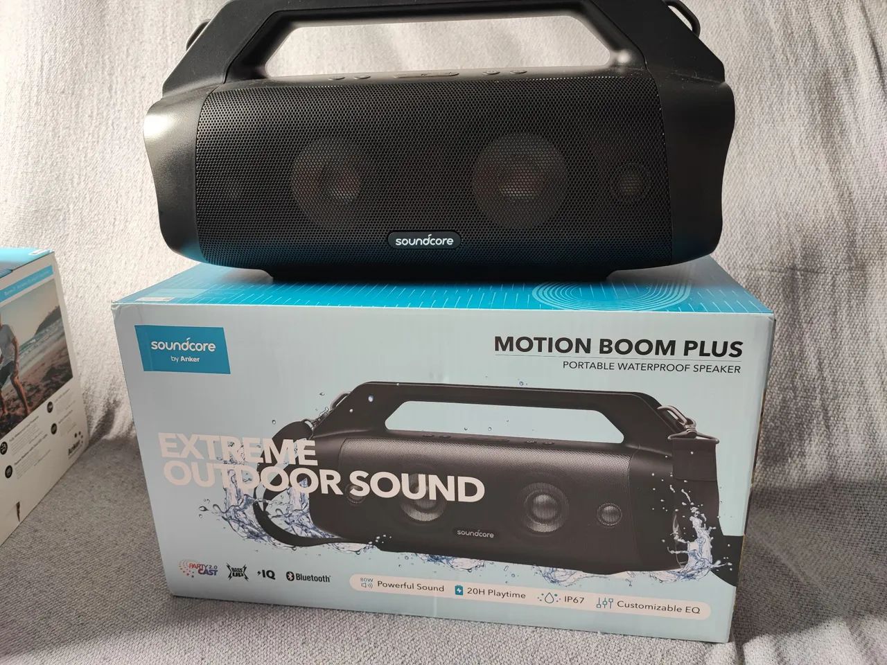 Caixa de som Anker Motion boom Plus
