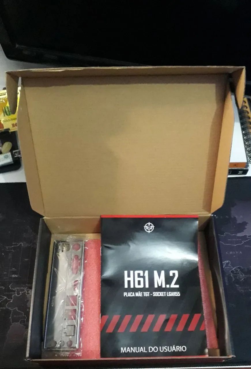 Caixa da Placa Mãe TGT H61 M2 - Foto 4