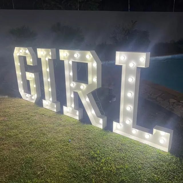 Letreiro chá revelação boy girl - Foto 2