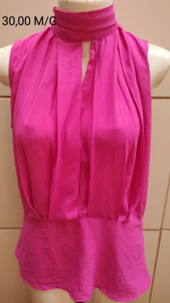 Blusa Rosa Elegante