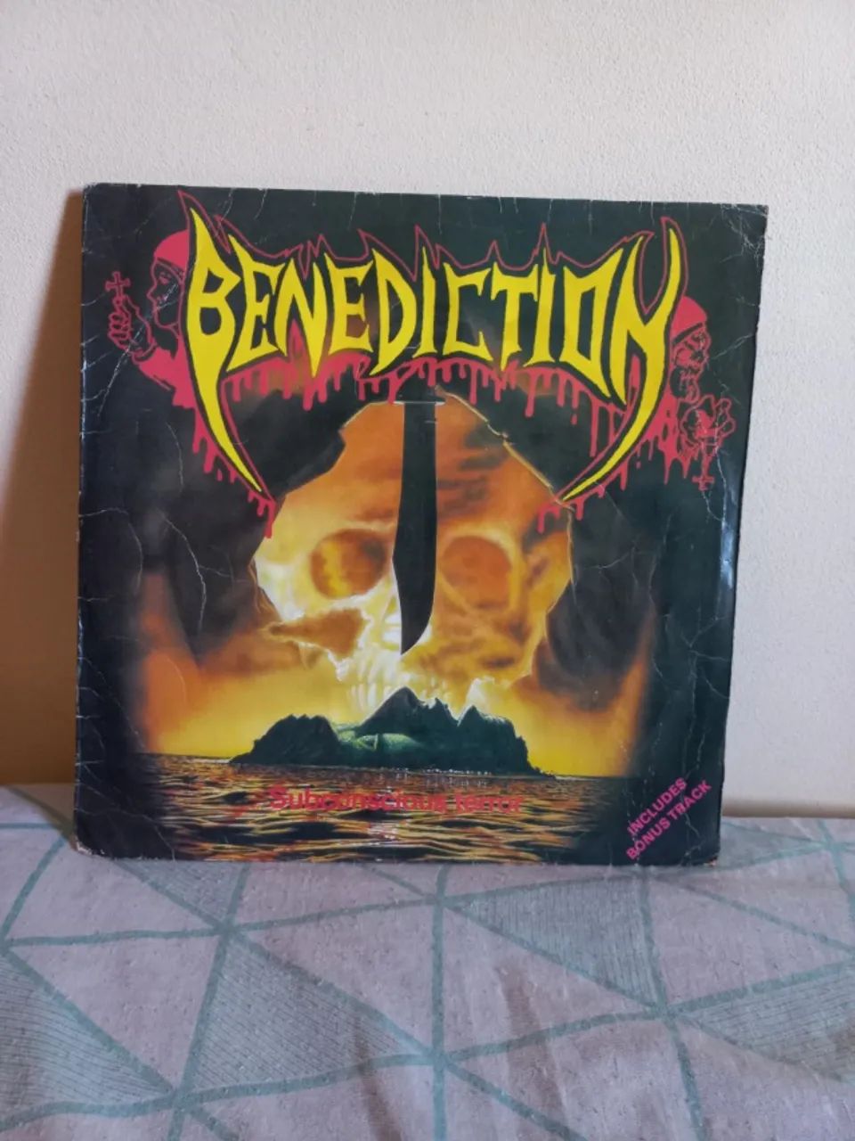 LP Benediction Subconscious Terror de 1992