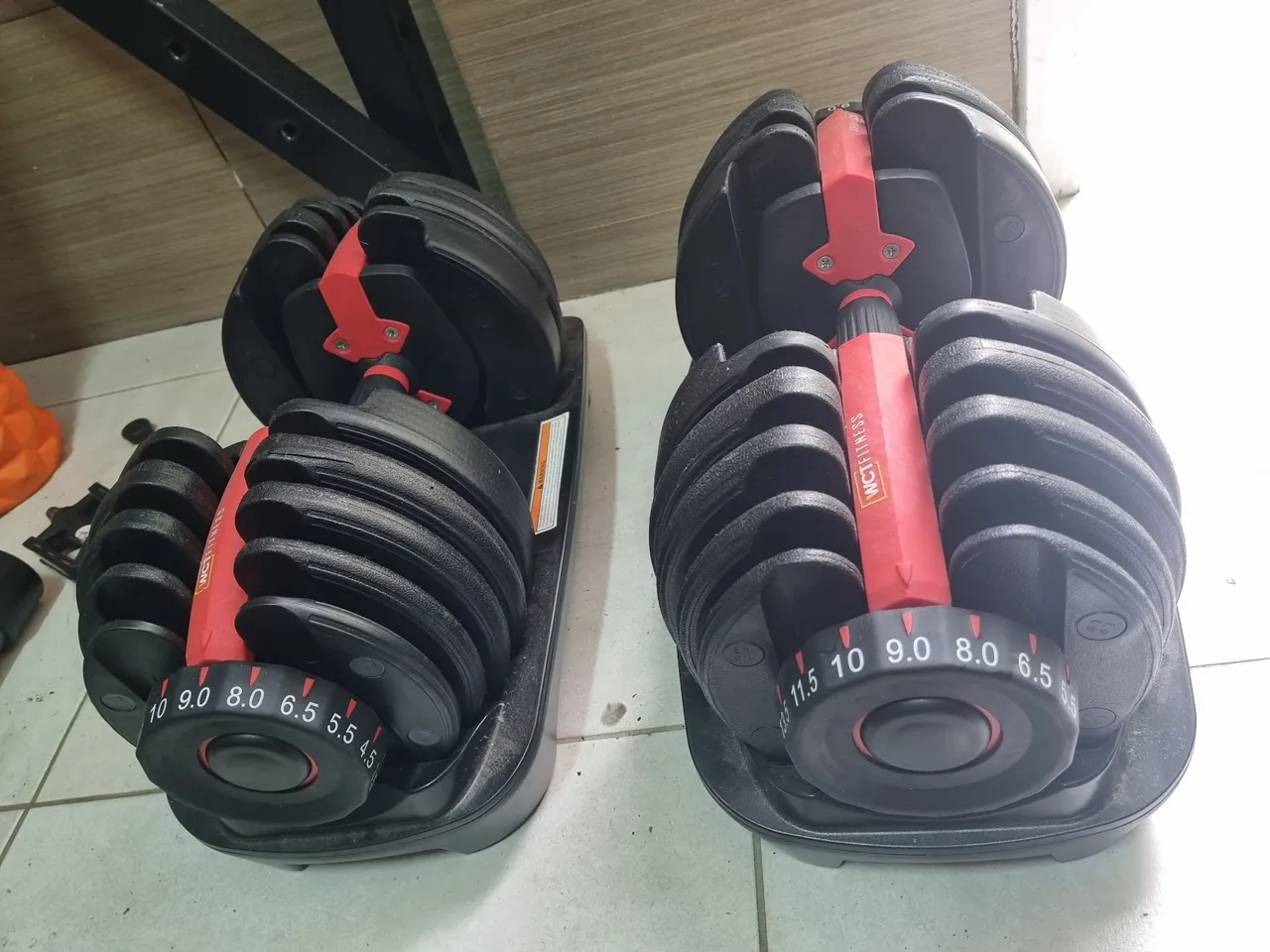 Halteres Ajustáveis WCT Fitness - 24kg