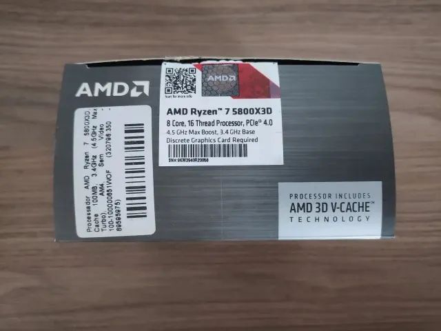 Processador AMD Ryzen 7 5800X3D - Foto 3