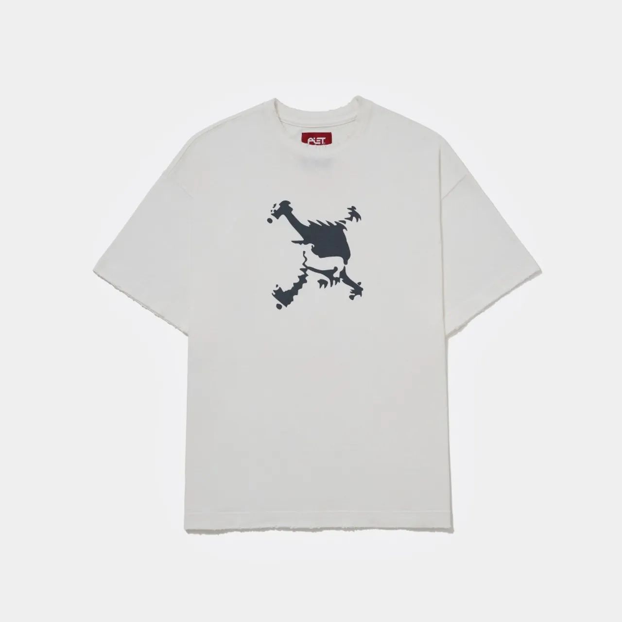 Oakley x Piet Camiseta Skull Bone White