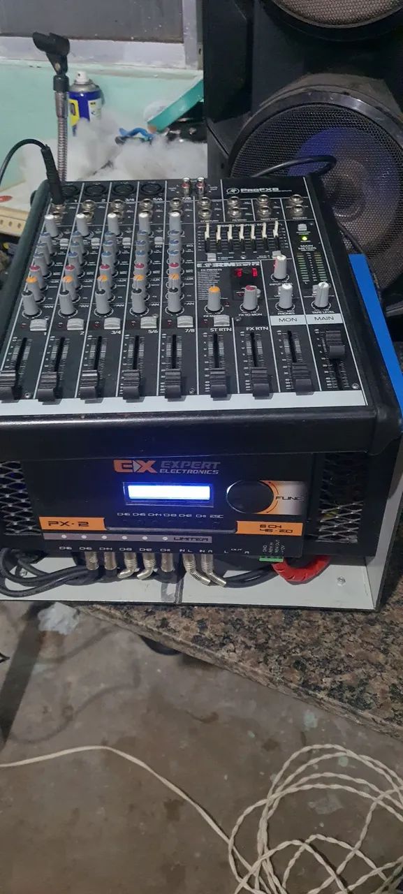 Mesa de som e amplificador profissional - Foto 3