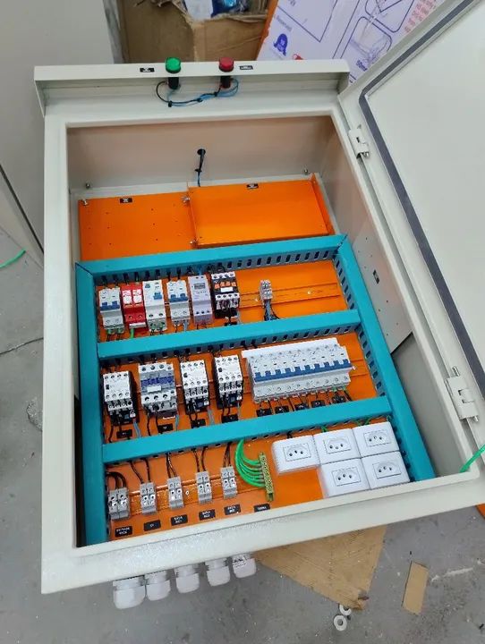 Material elétrico, automação industrial e residencial
