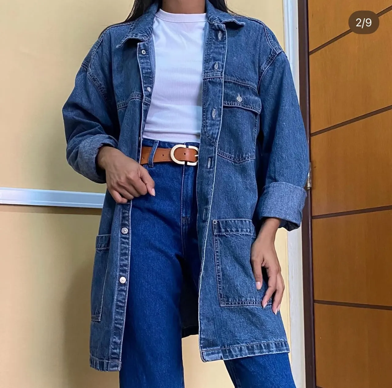 Jaqueta Jeans Oversized Levis
