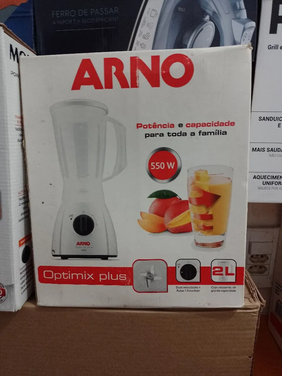 Liquidificador Arno Optimix Plus 550W 2L