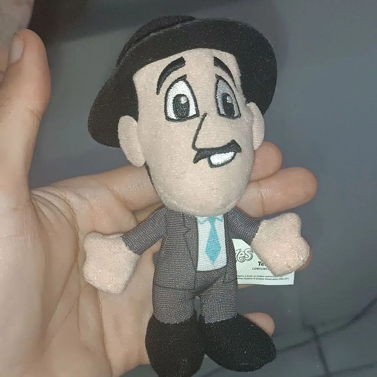 boneco pelúcia professor girafales mcdonald's