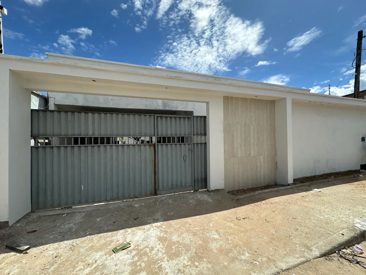 Portão em aço galvanizado 4,55x1,95 - Foto 2
