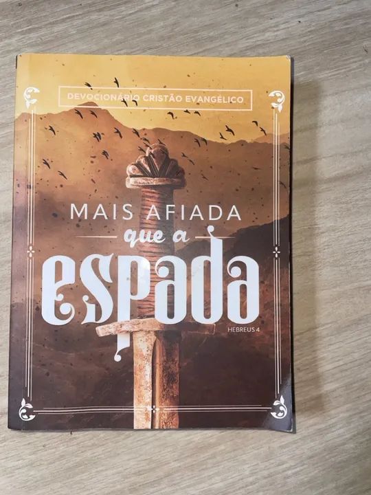 Livro Mais afiada que a espada 