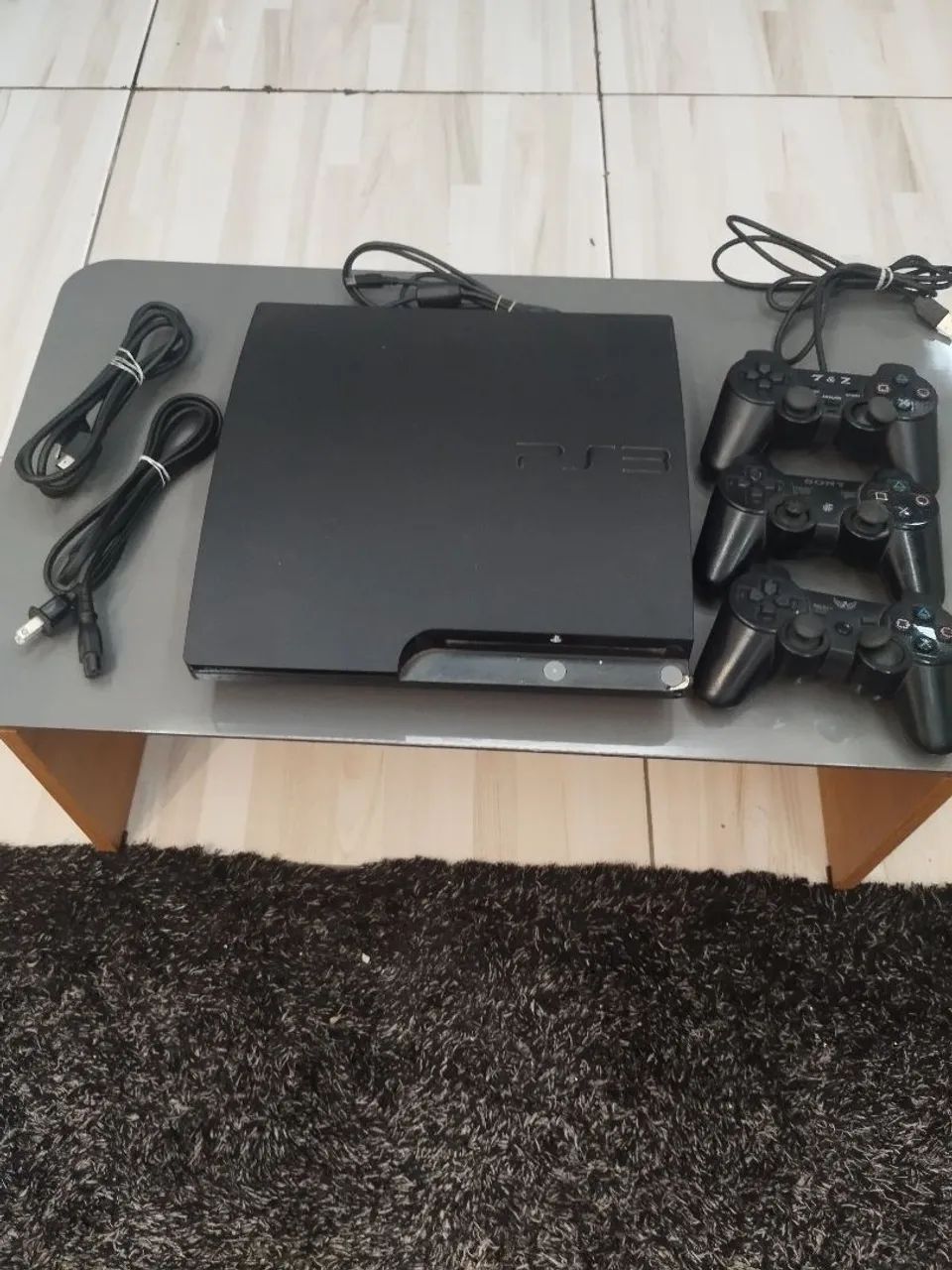 Ps3 slim todo original com hand control 