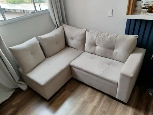 Sofá de Canto 1,20x1,80 Ideal para AP - Foto 2