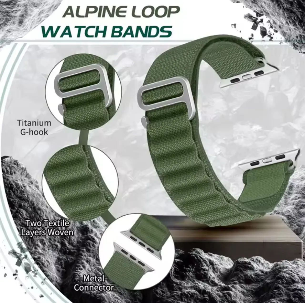 Pulseira Smartwatch Alpine Loop para Apple Watch
