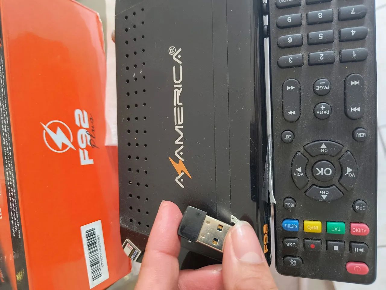 Receptor Digital F92 Plus Full HD 1080p - Foto 2