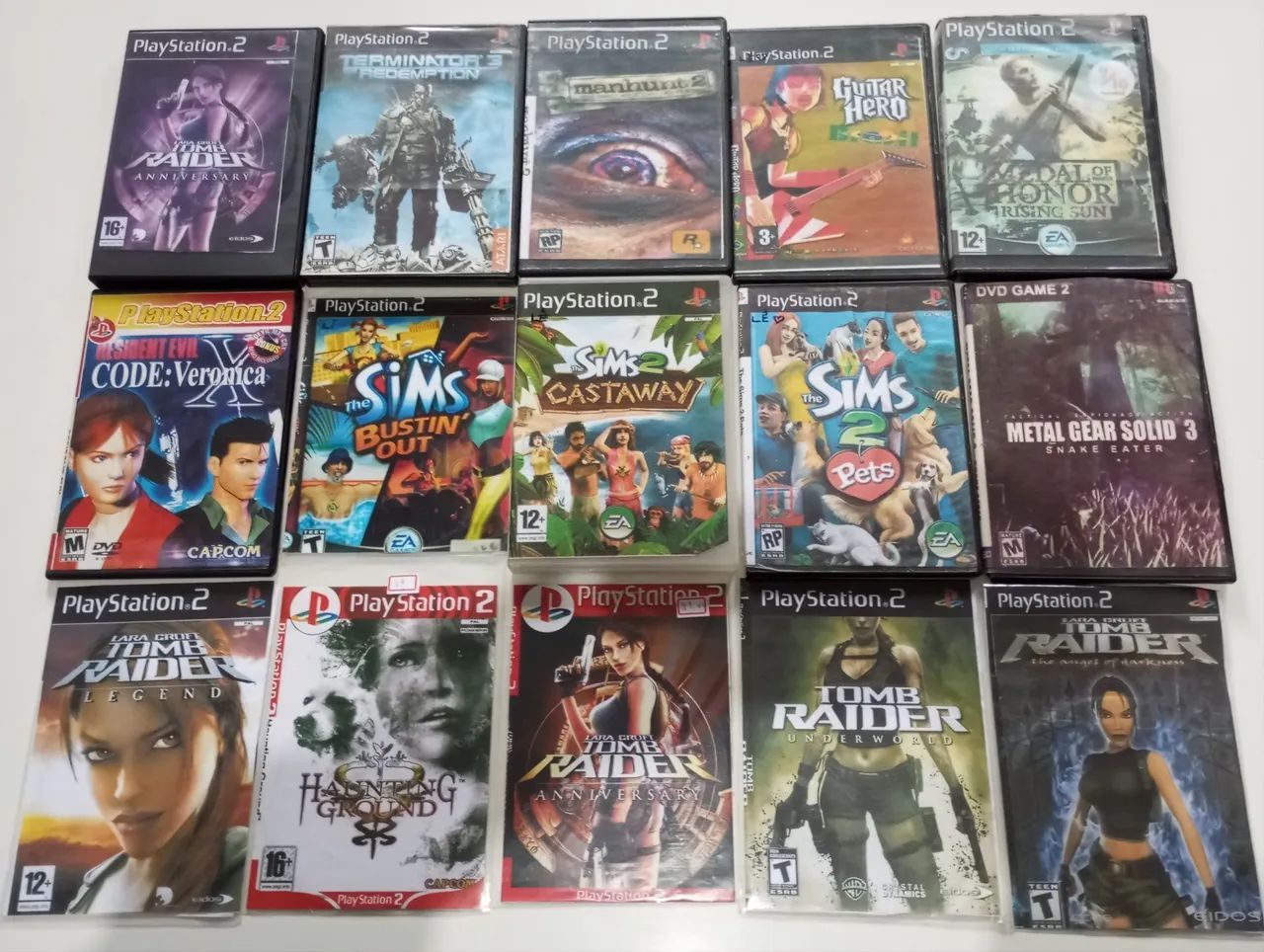 Jogos Clássicos Raros Pará Playstation 2 PS2 - Diversos títulos