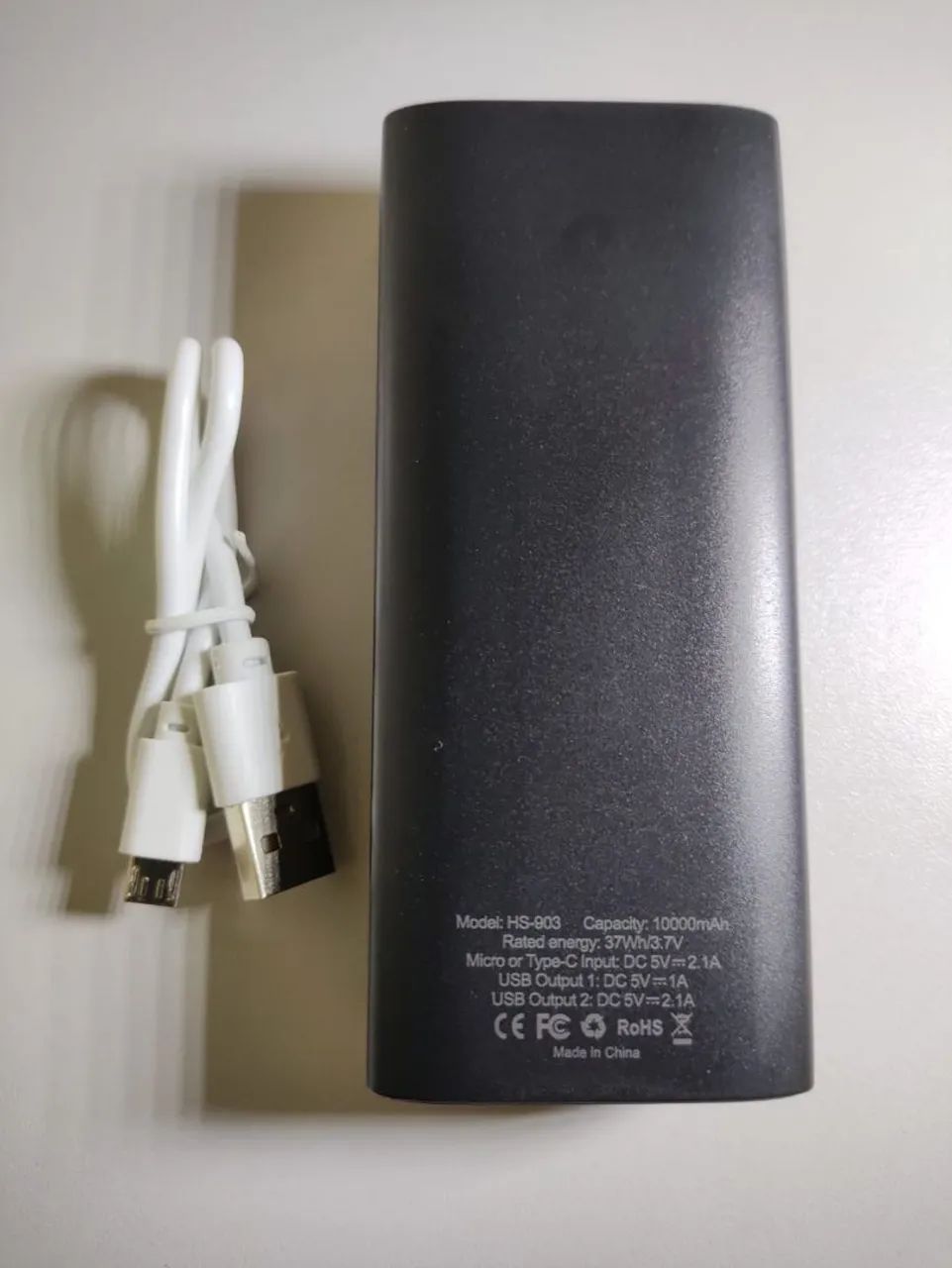 Power Bank HREBOS 10000mAh - Carregamento Rápido - Foto 3