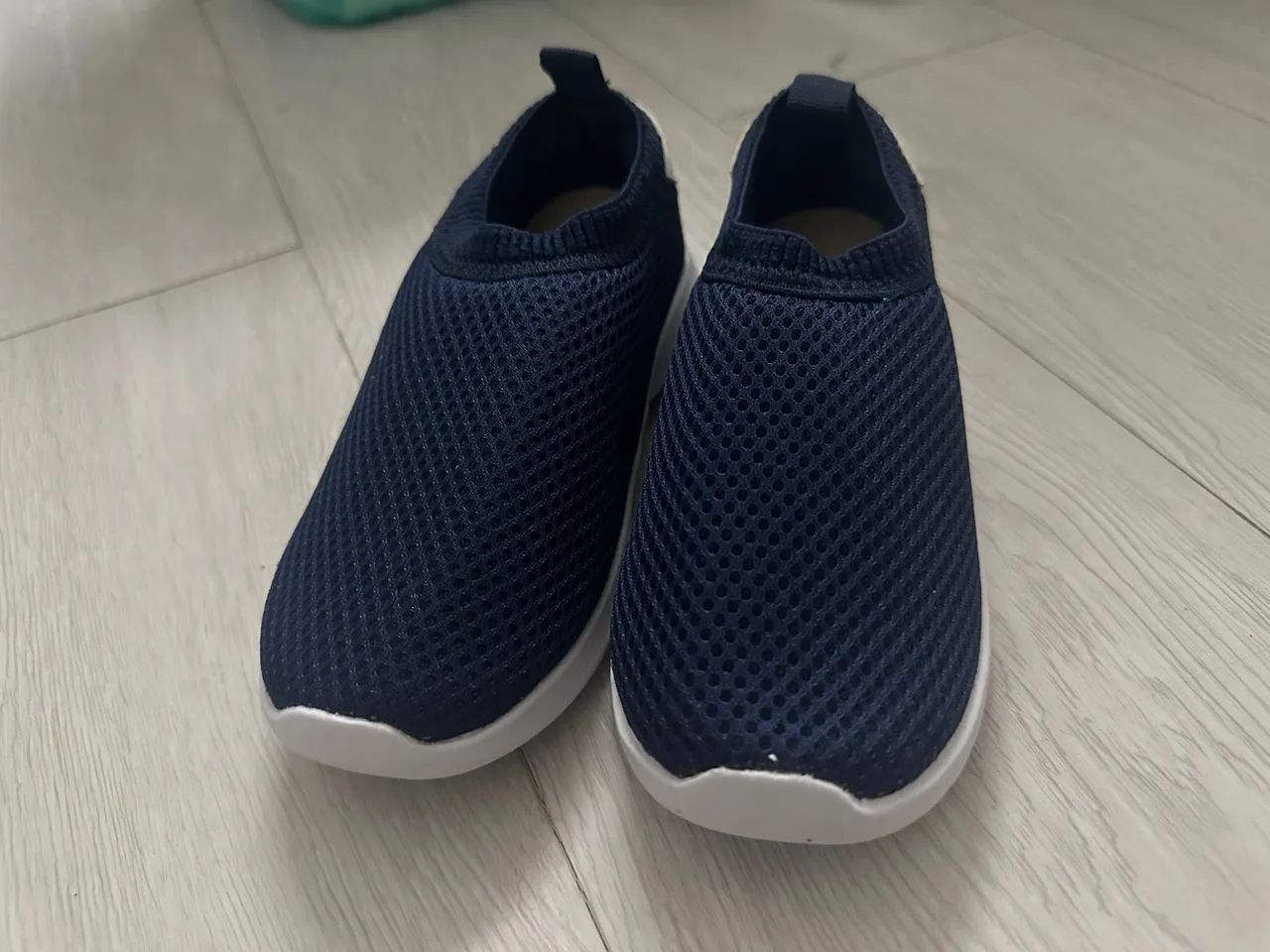 Tênis Infantil Azul Marinho- Tamanho 28 - Foto 2