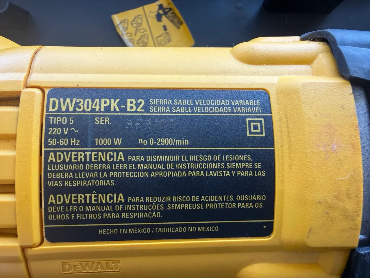 Serra Sabre Dewalt nova - Foto 4