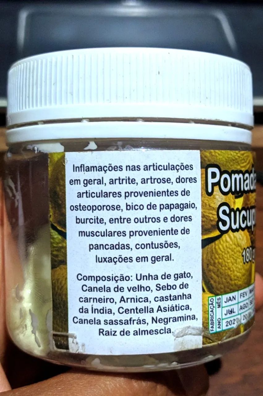 Relaxante Pomada de Sucupira para Massagens - Foto 2