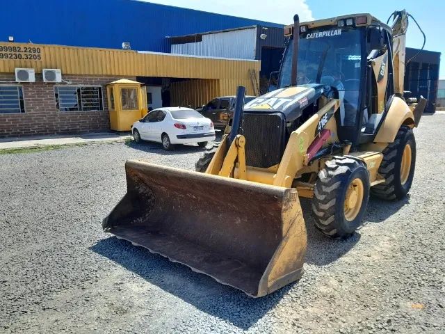 Retroescavadeira Caterpillar 416e 2008 4x4