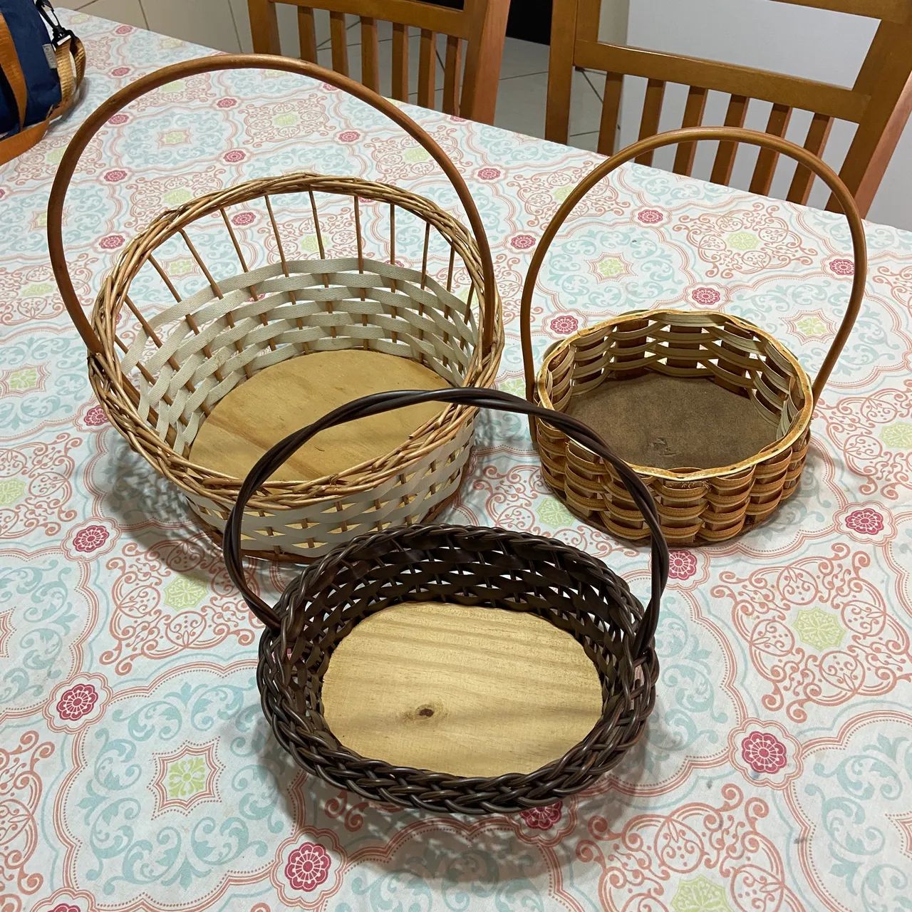 Kit 3 Cestas