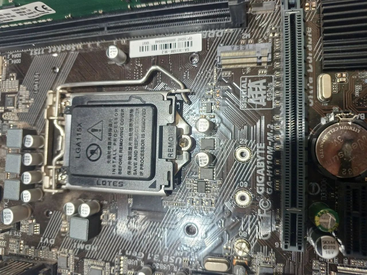 Placa mãe Gigabyte GA-H110M-M.2 - Foto 4
