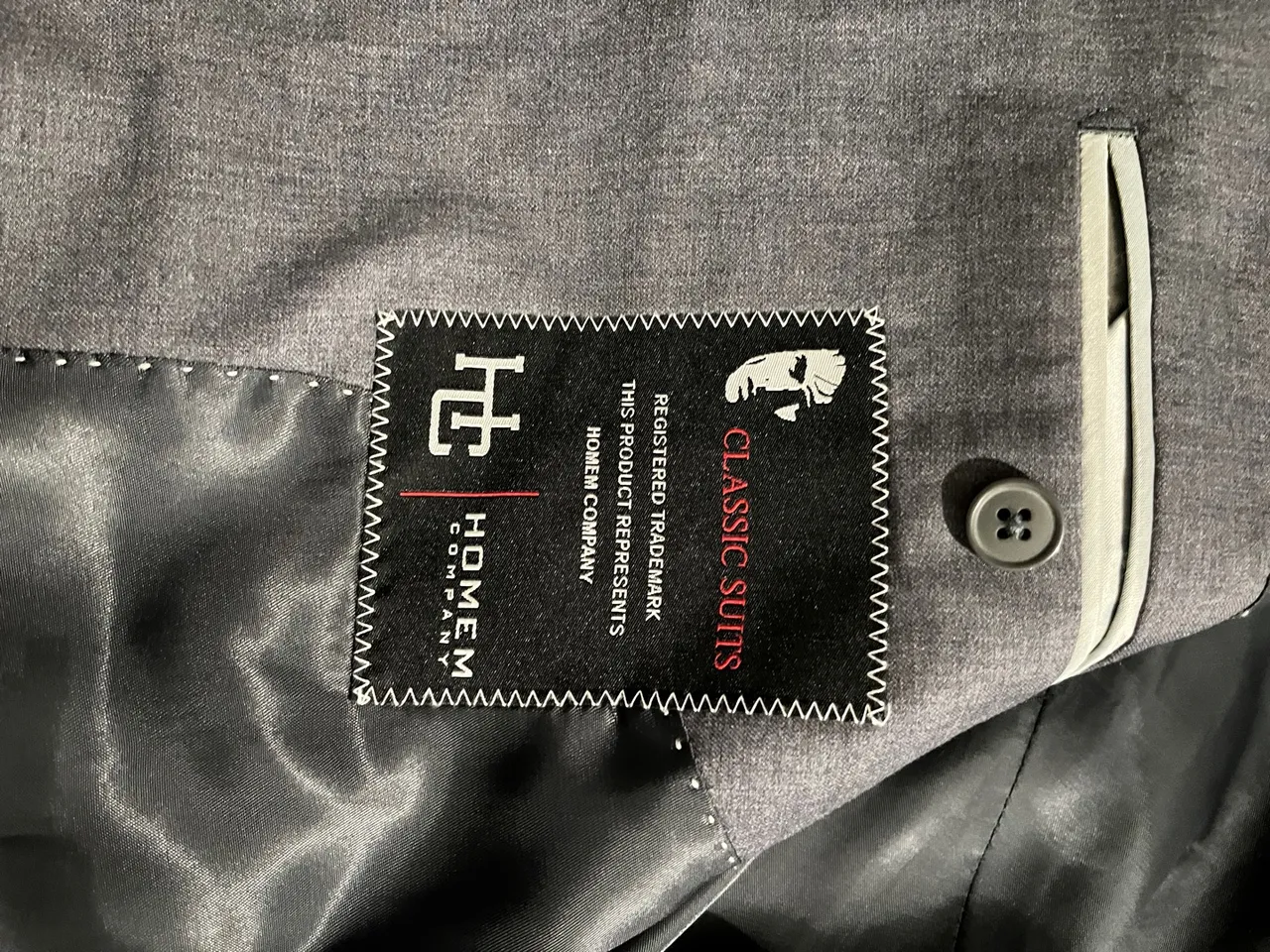 Terno Masculino Cinza - Homem Company