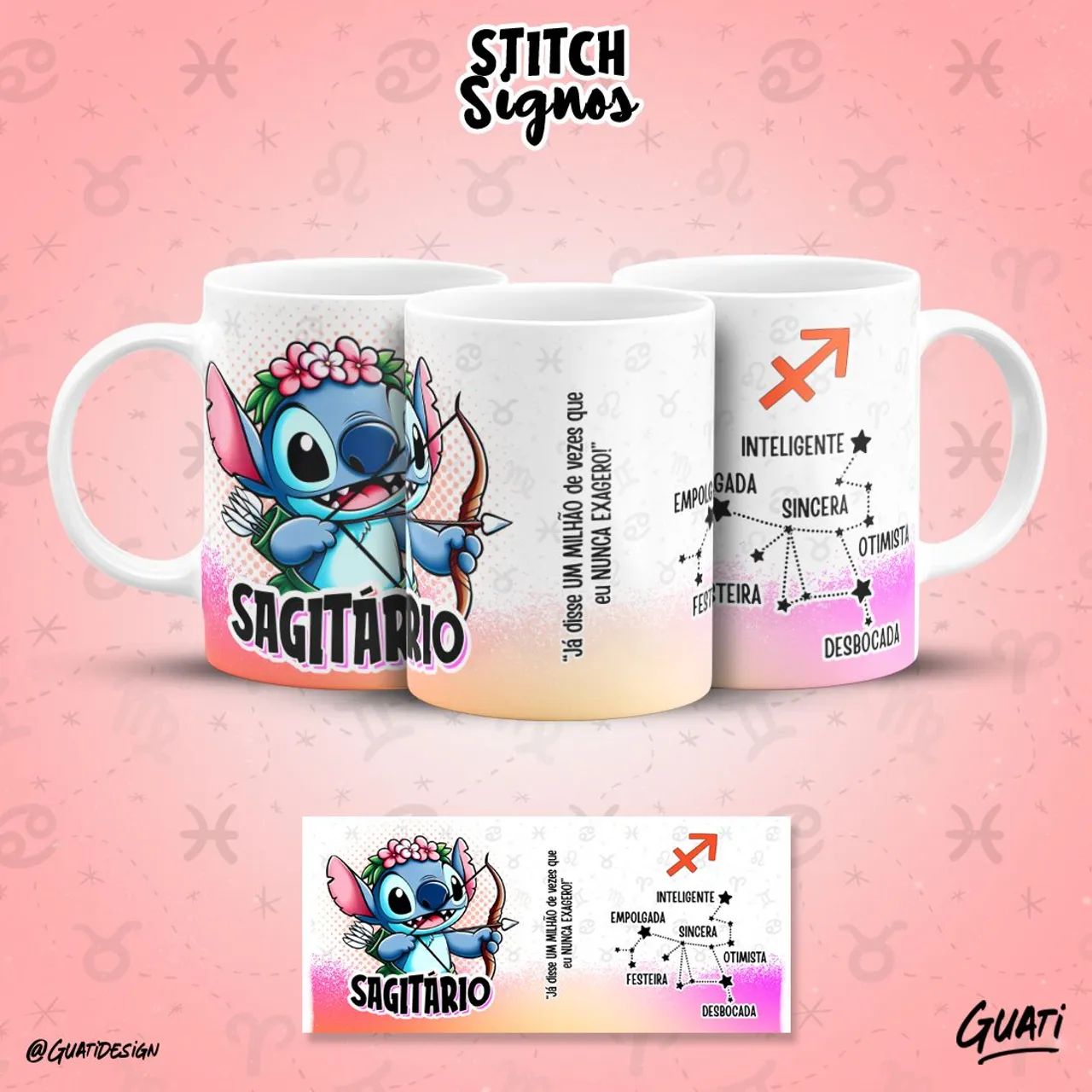 Caneca Stitch Signos  - Foto 3