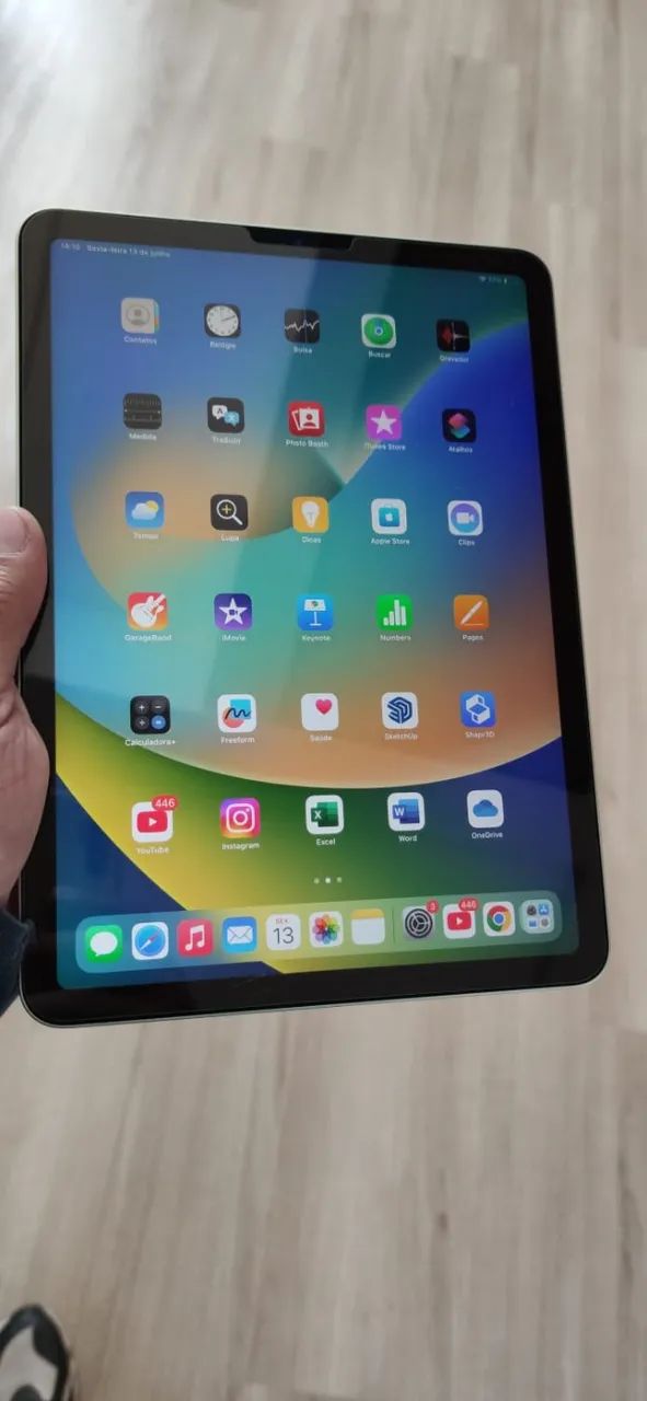 Ipad air 4 256gb Dourado + teclado + caneta - Tablets e E-Readers