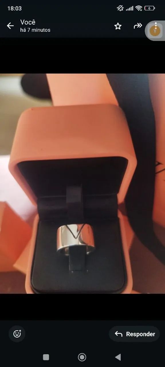 Anel Vivara em Prata - Foto 2