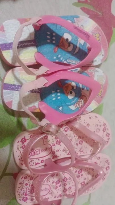 Sandálias e percatinha para Bebê - Tamanhos Variados - Foto 2