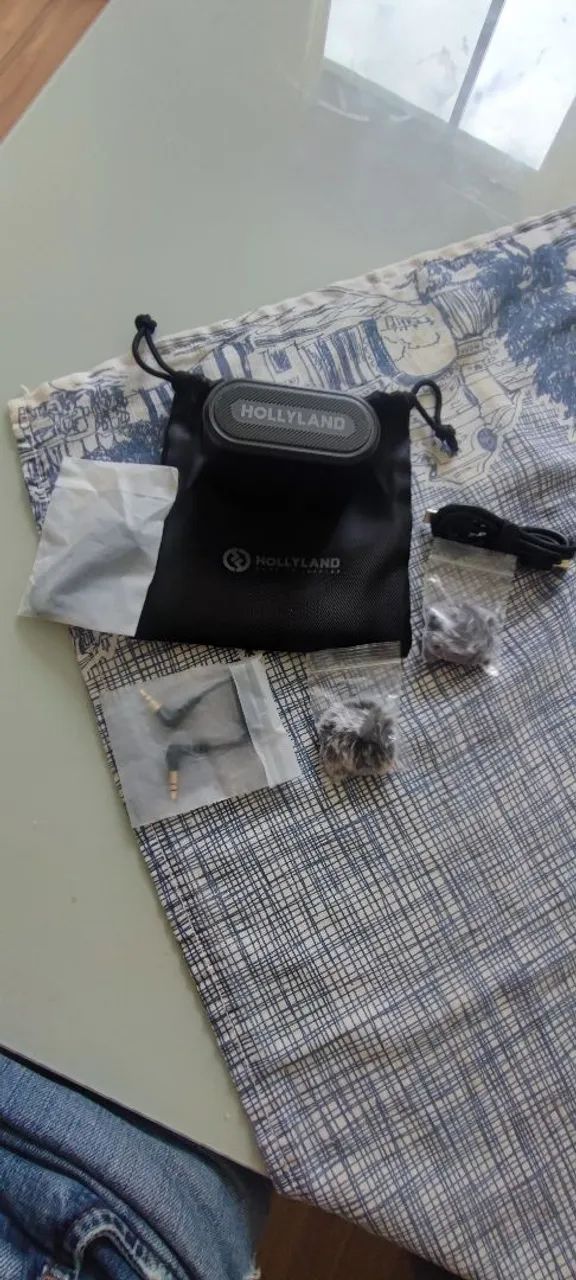 Microfone de lapela sem fio Hollyland Lark M2S