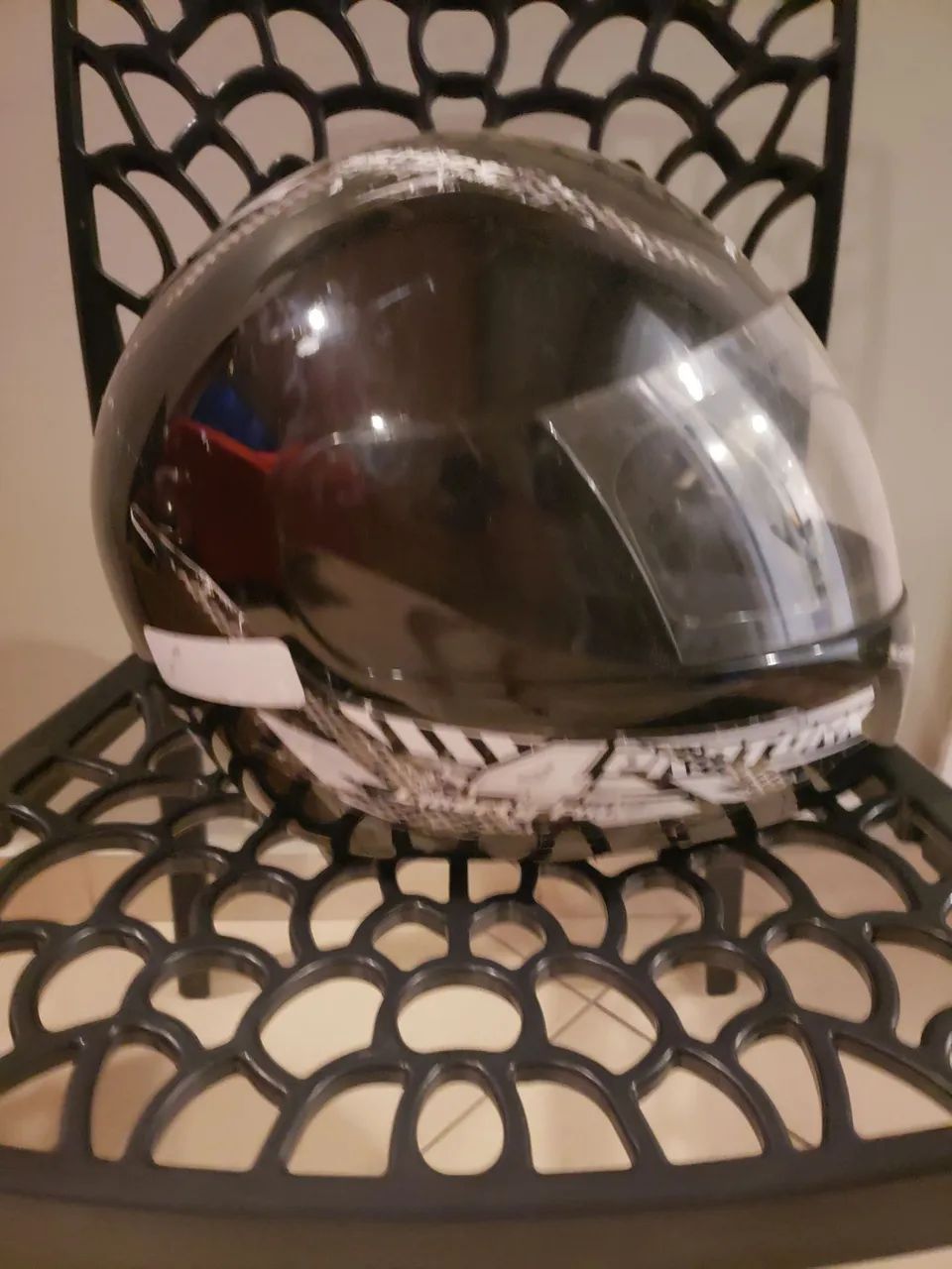 Capacete de moto tamanho M