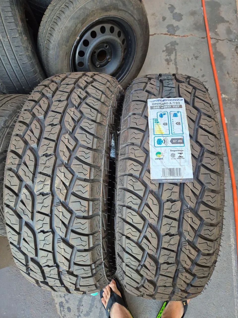 2 Pneus Aderenza Openland A/T D2 265/65R17 112T
