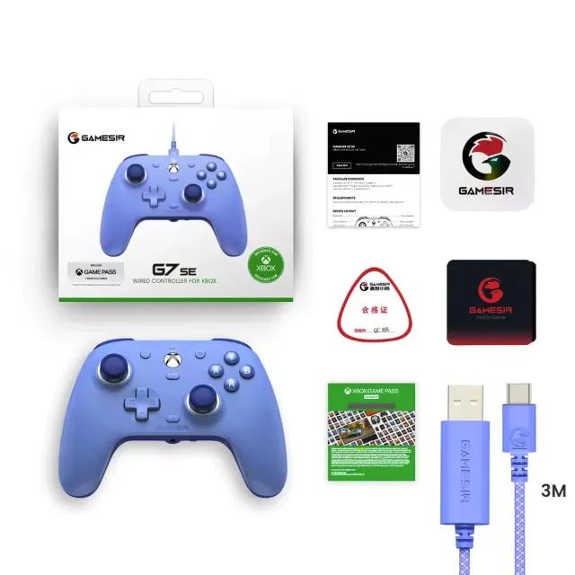 Controle Gamer GameSir G7 SE, USB, Para Xbox/PC, Hall Effect, 12x 28,44 - Foto 6
