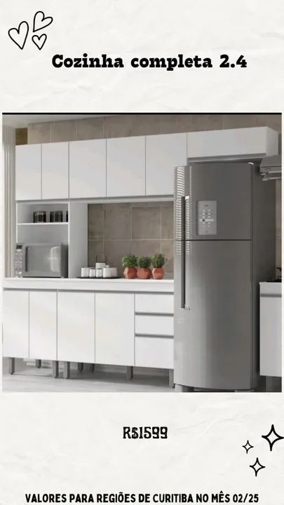 Promoção Cozinha Completa - 08/02/25 