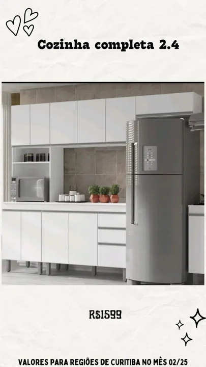 Promoção Cozinha Completa - 08/02/25