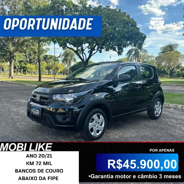 VENDO OU TROCO FIAT MOBI LIKE 4 CILINDROS COMPLETO ABAIXO DA FIPE