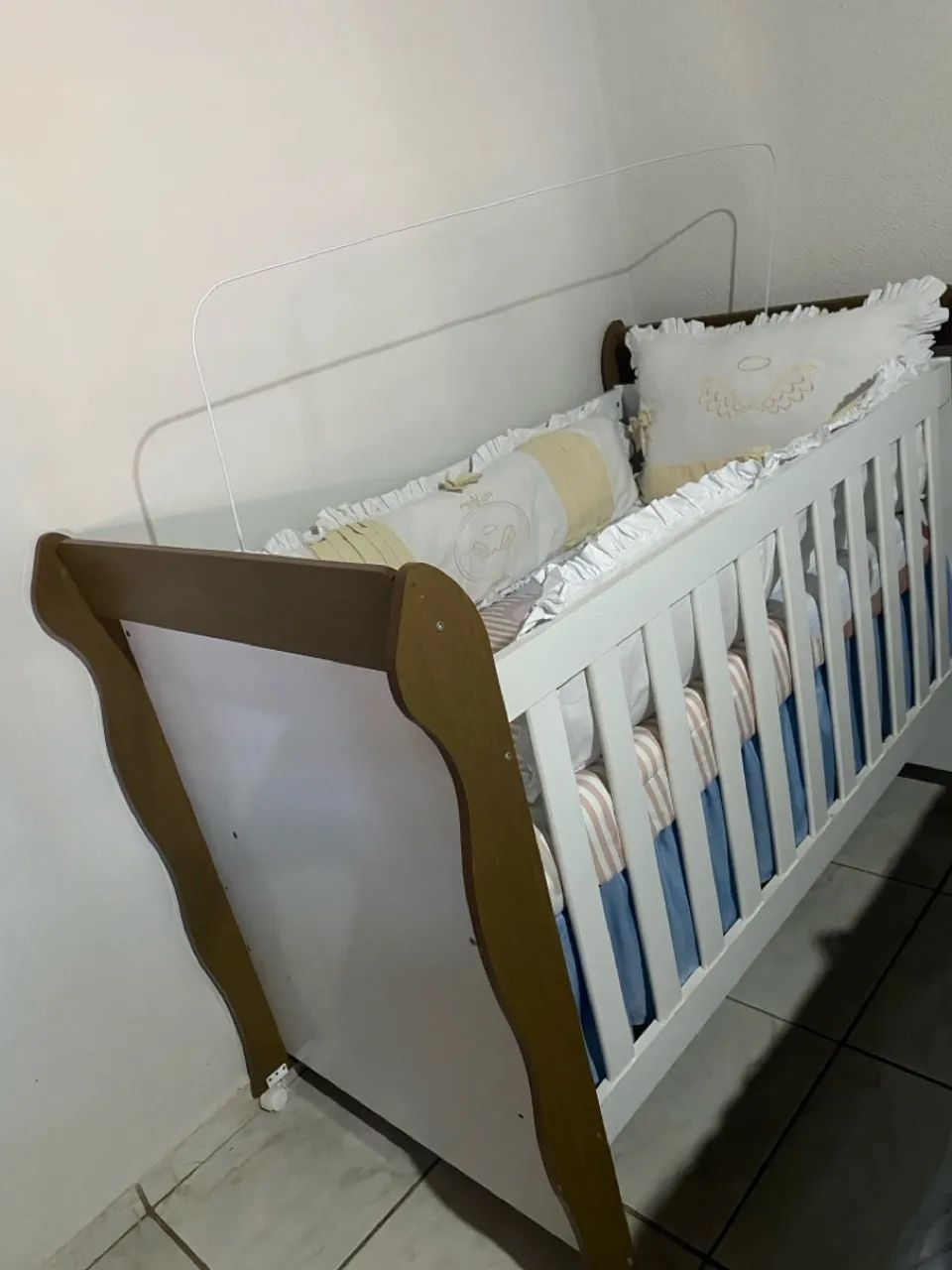 Berço grão de gente ( vira mini cama ) e banheira Splash BURIGOTTO - Foto 3