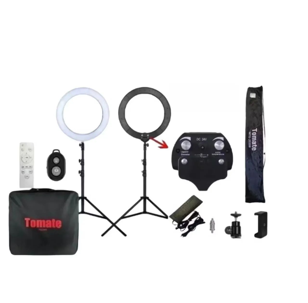 Ring light luz anel profissional Premium  MLG-048A - Foto 2