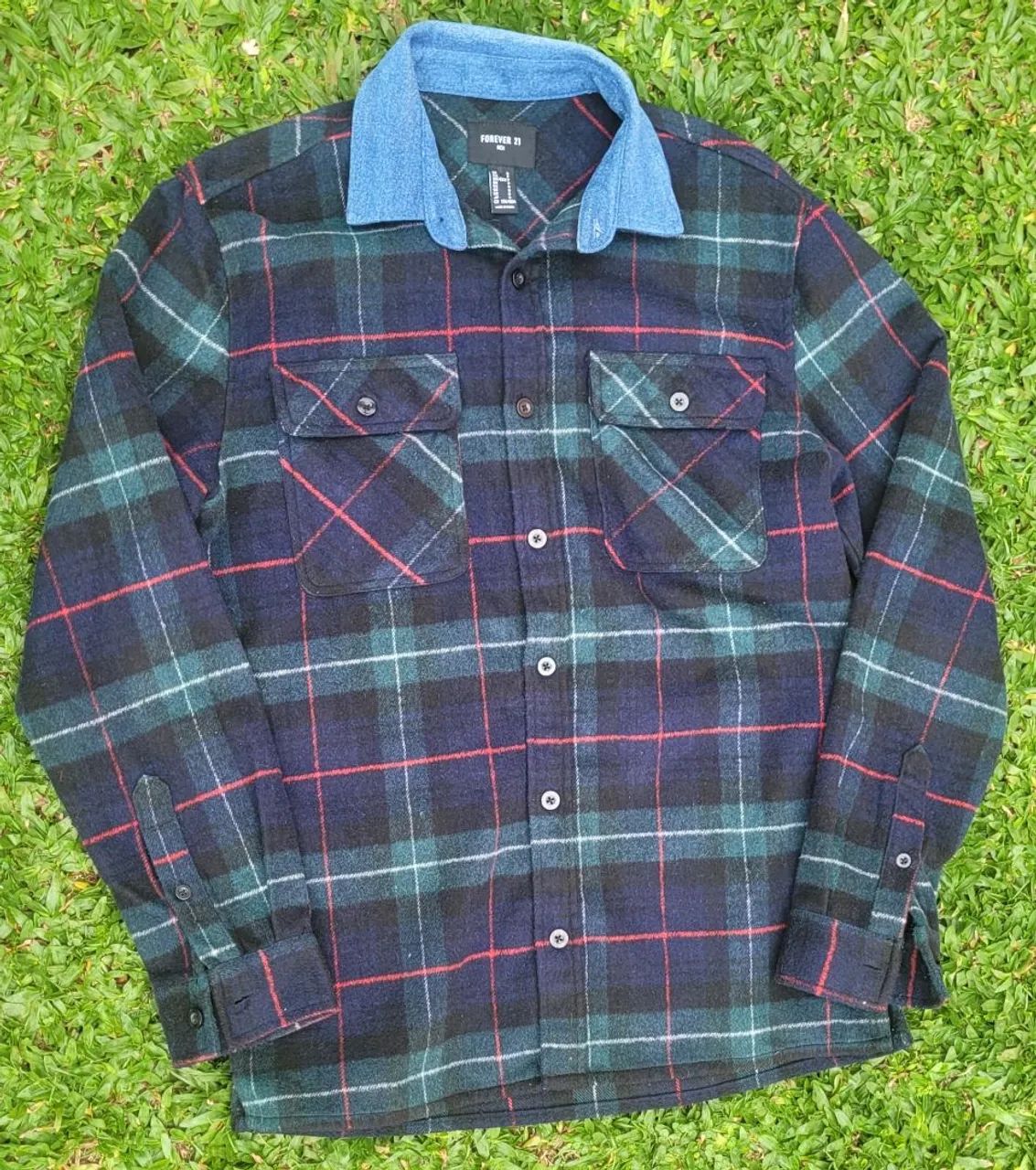 Camisa Flanela Forever 21 - Tamanho P