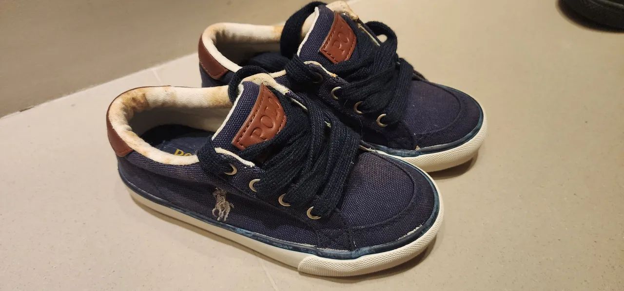 Tênis Infantil Polo Ralph Lauren - Foto 3