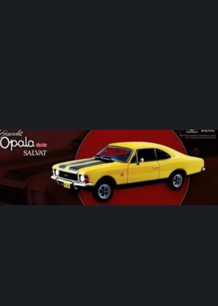  Chevrolet Opala SS 1973 - Salvat 56 Fasciculos