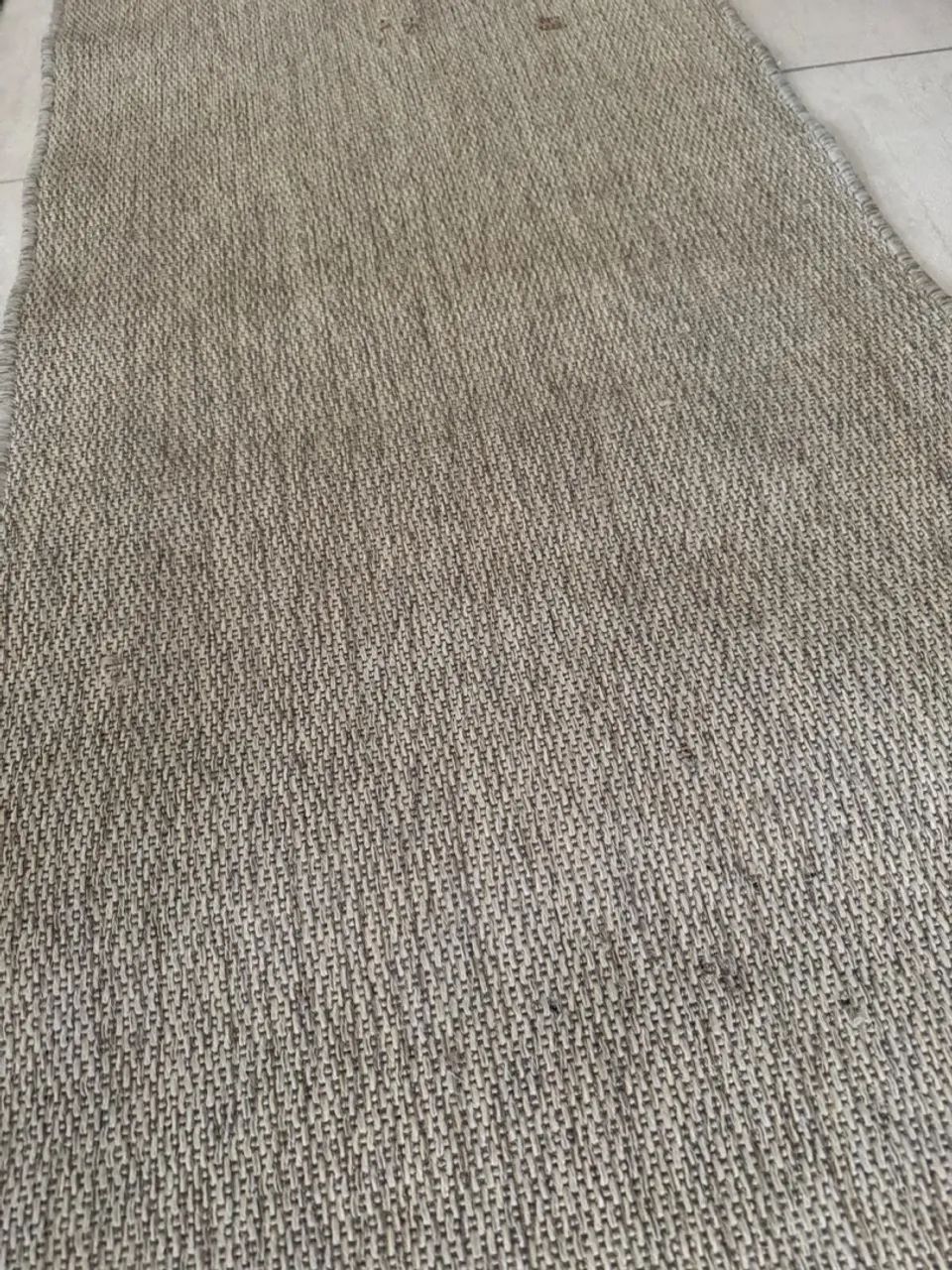 Tapete em fibra natural para sala ou quarto 0,66m x 2,40m - Foto 2