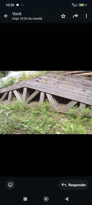 COBERTURA/ ESTRUTURA/ VIGAMENTO/ GARAGEM/TELHADO 26 pinheiro  8 MTS cd, compr. estrut. - Foto 3