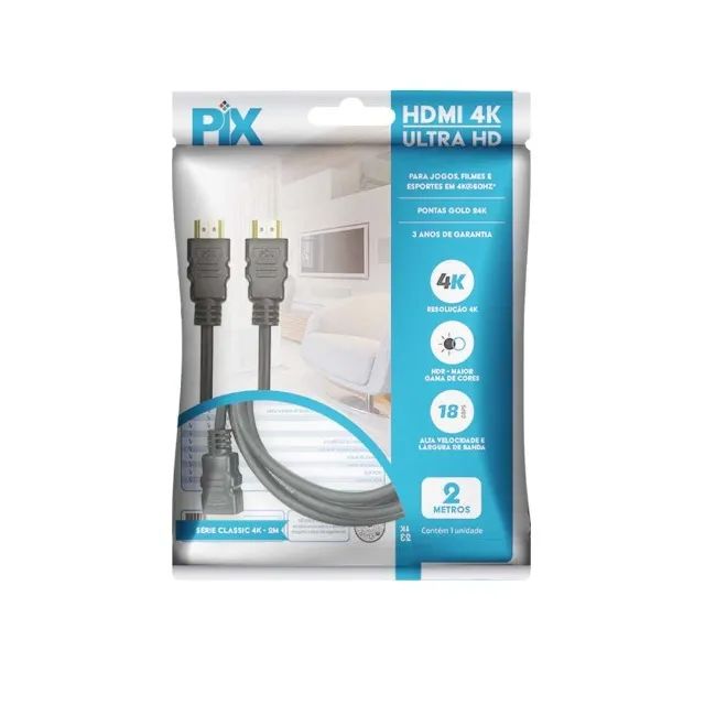 Cabo HDMI Pix, 2 metros