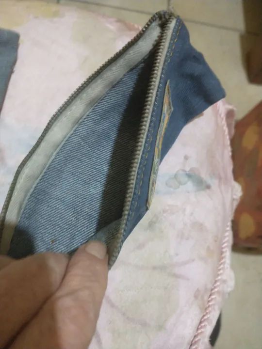 2 estojos jeans vintage - Foto 3