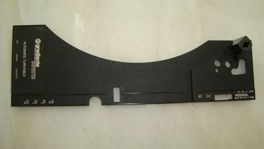 Painel Pick - Up Gradiente / Garrard System 106  (Usado) - Foto 2