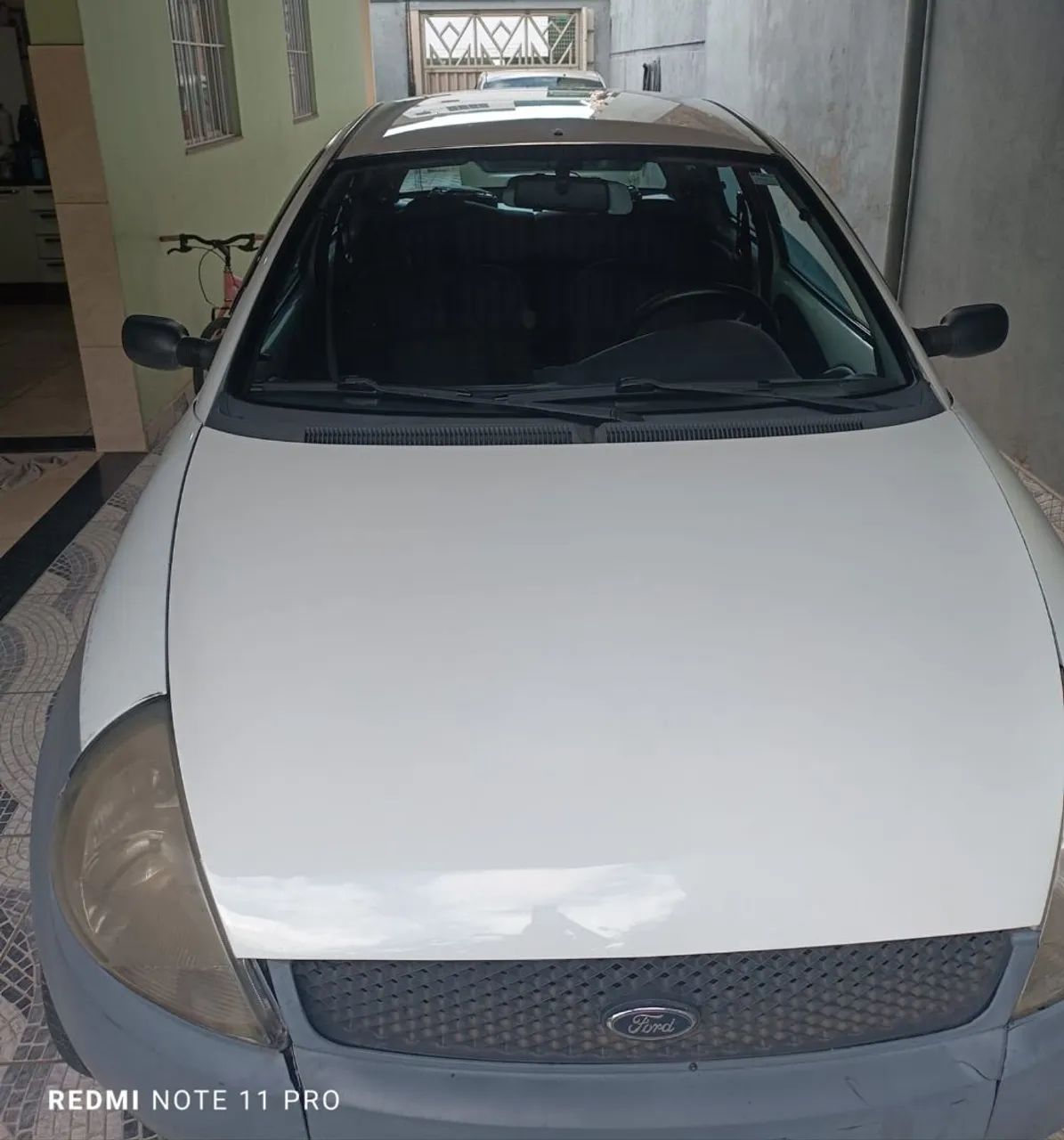 Ford Ka 2007 branco  - Foto 2